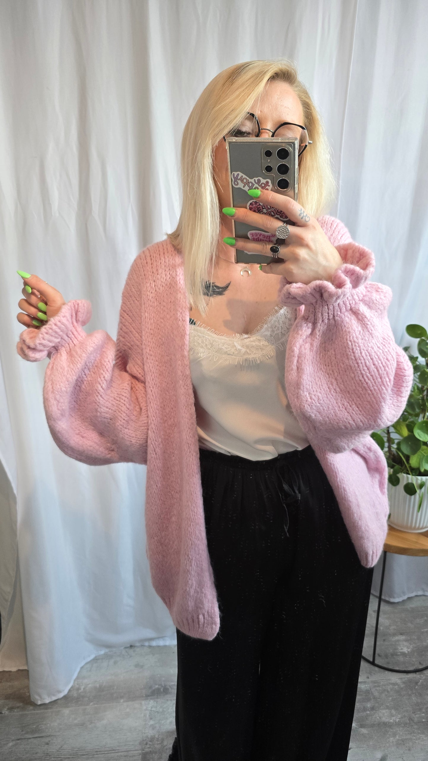 Gilet Eloise rose