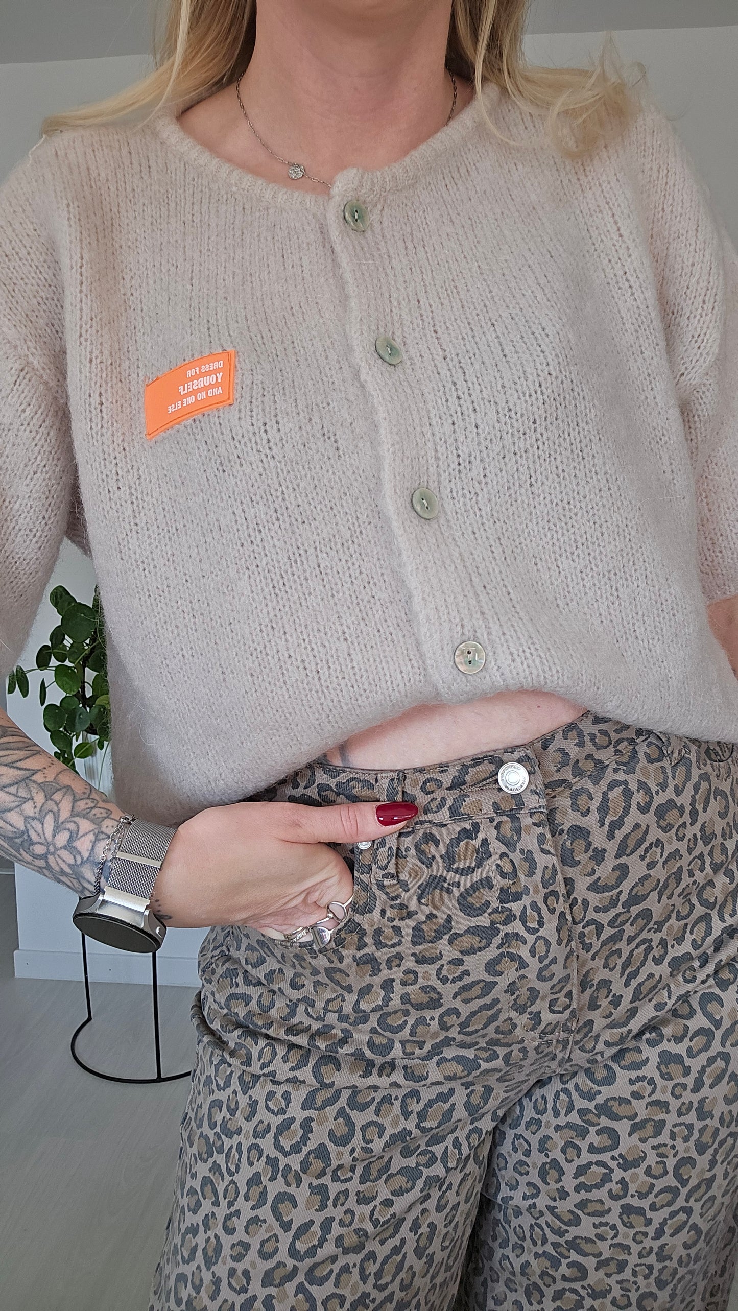 Gilet Gabrielle beige