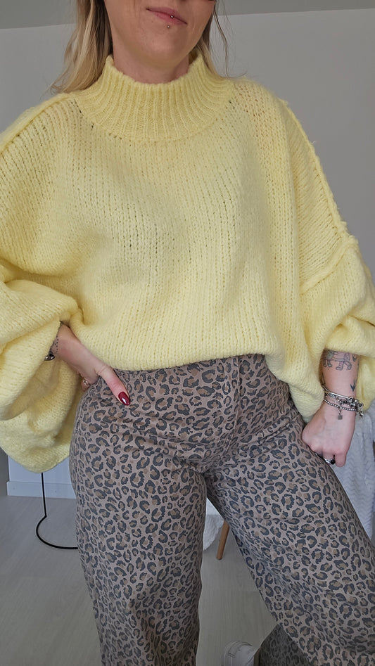 Pull Solène Jaune