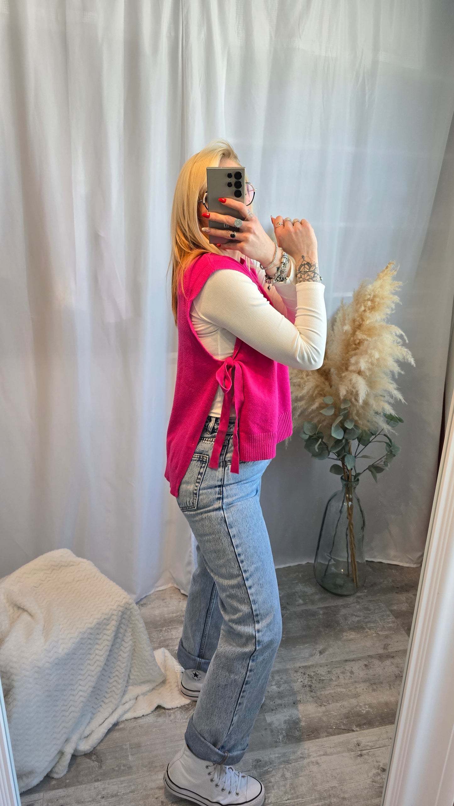 Pull Luna fuschia