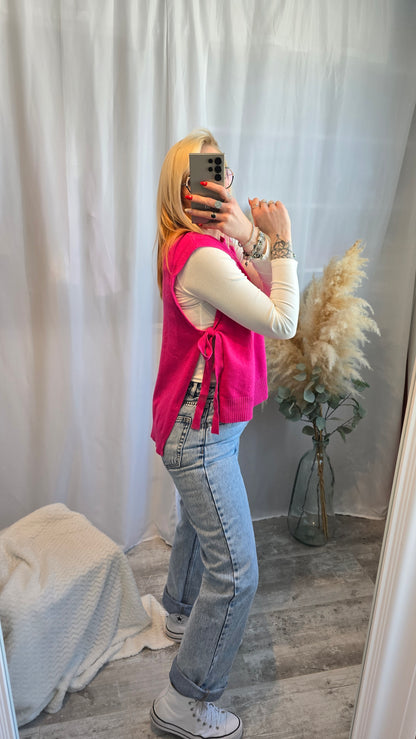 Pull Luna fuschia