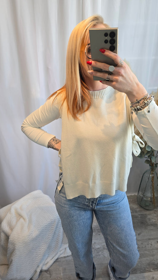 Pull Luna Ecru