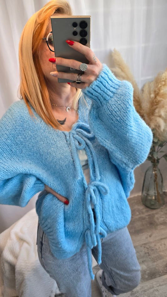 Gilet Lou turquoise