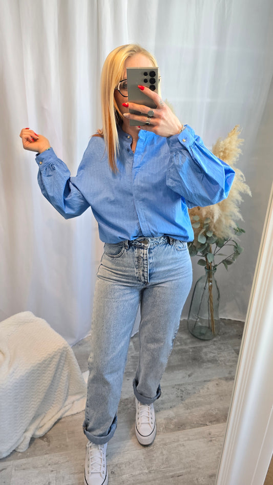 Chemise Sarah bleu