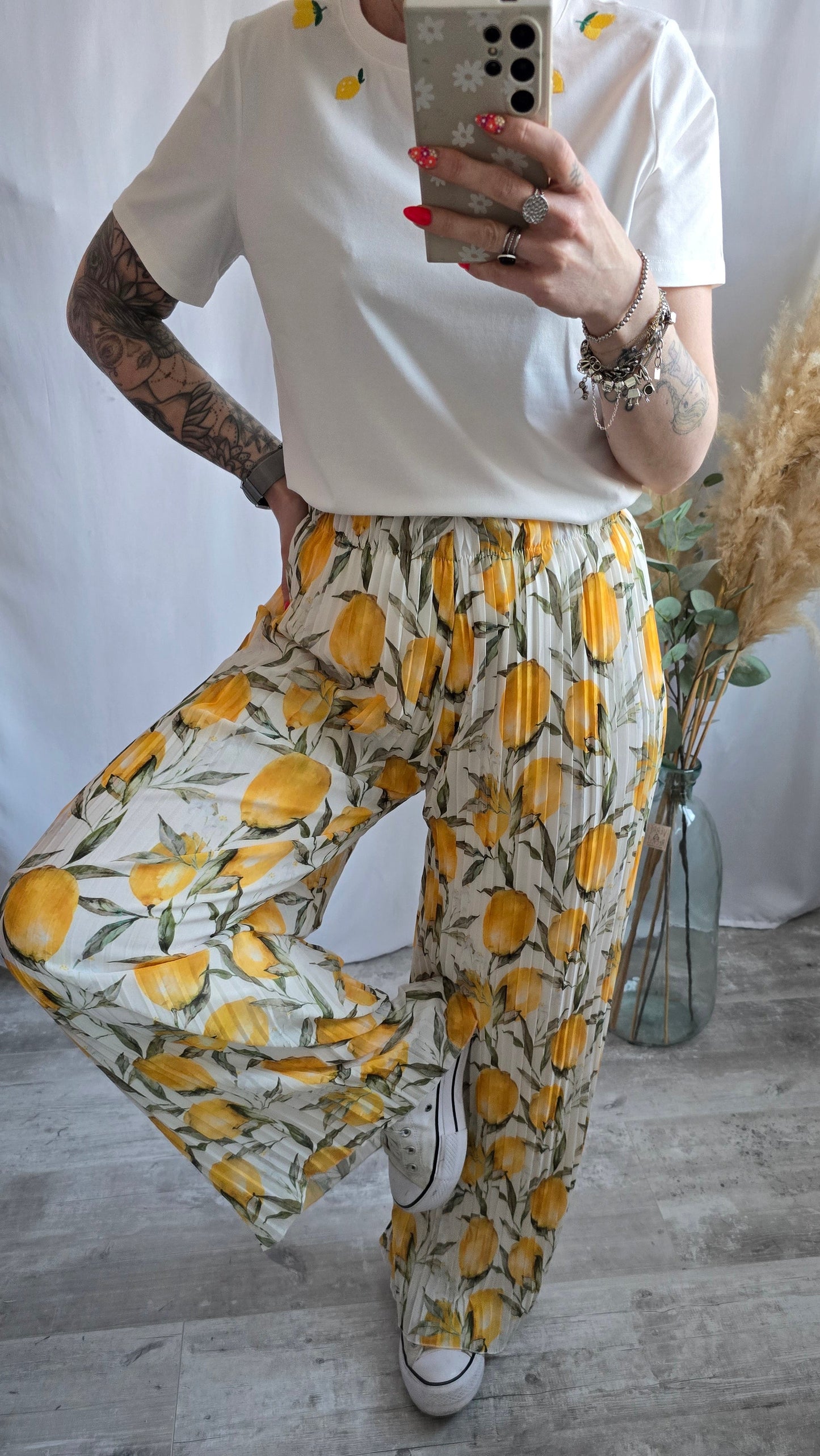 Pantalon plissé Simon
