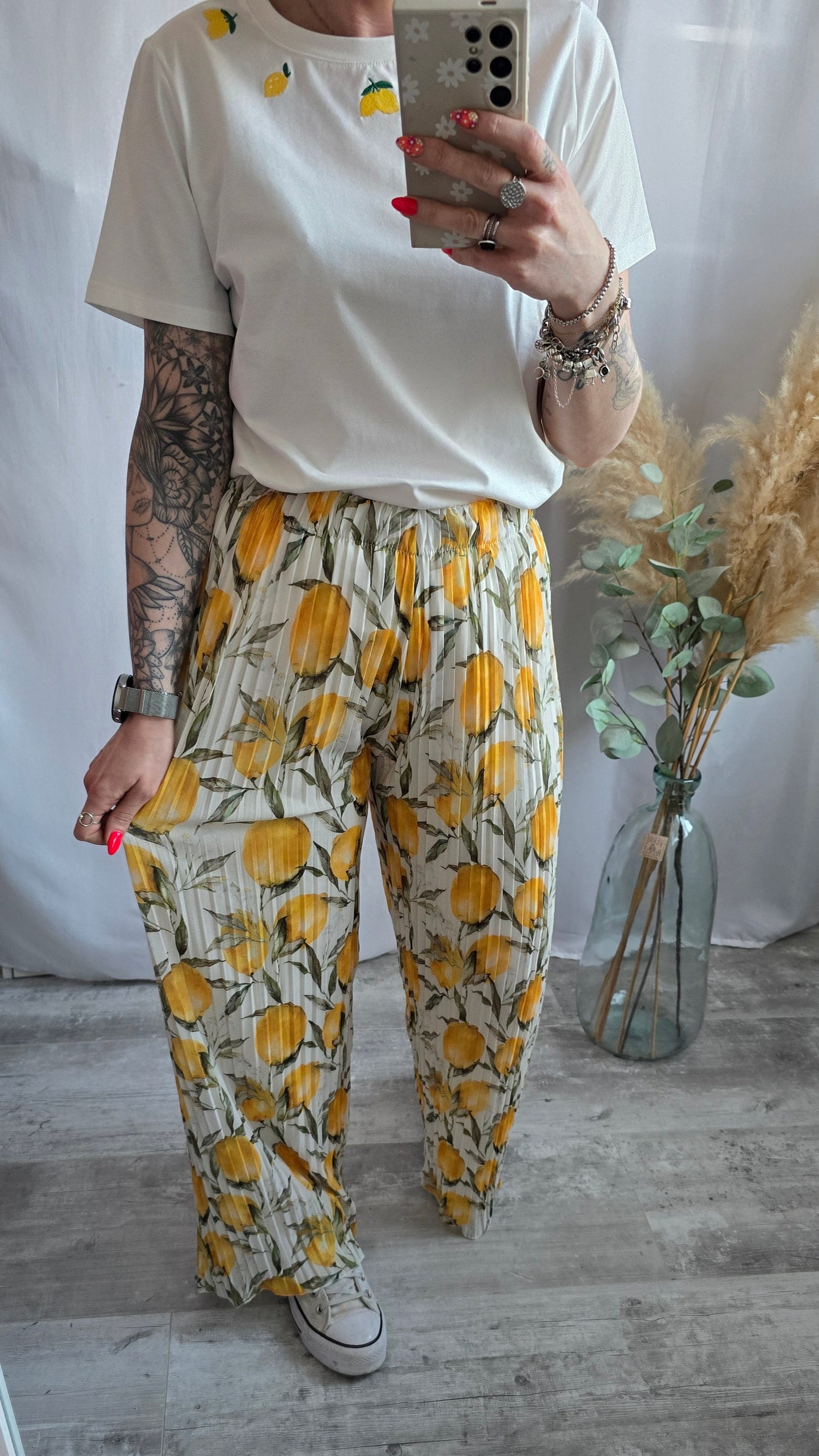 Pantalon plissé Simon