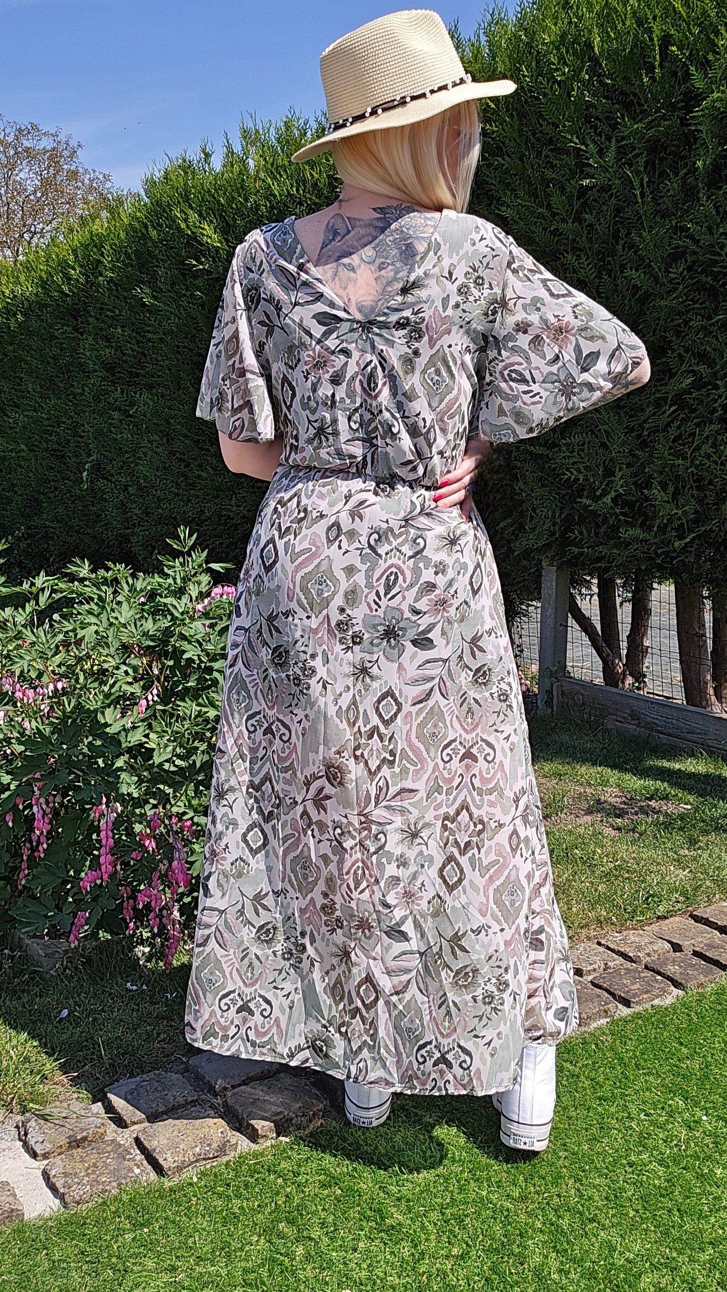 Robe Capucine kaki