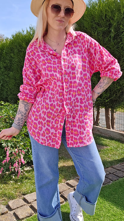 Chemise léopard Julie