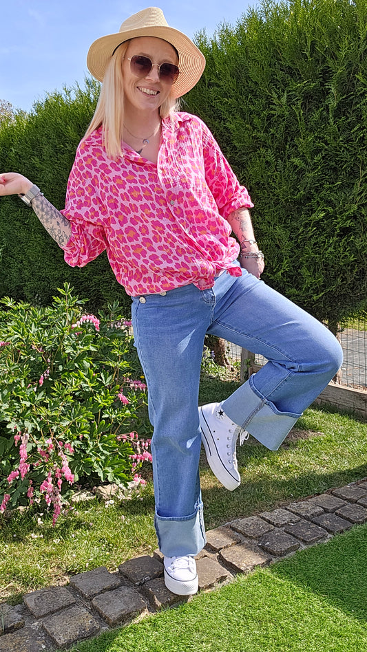 Chemise léopard Julie