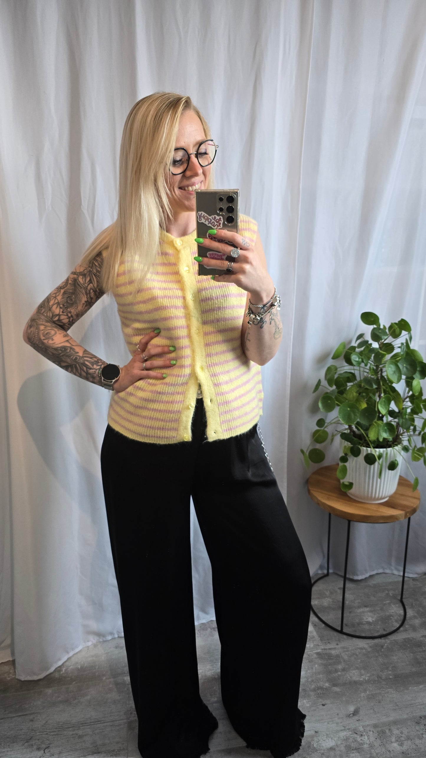 Gilet Camille jaune