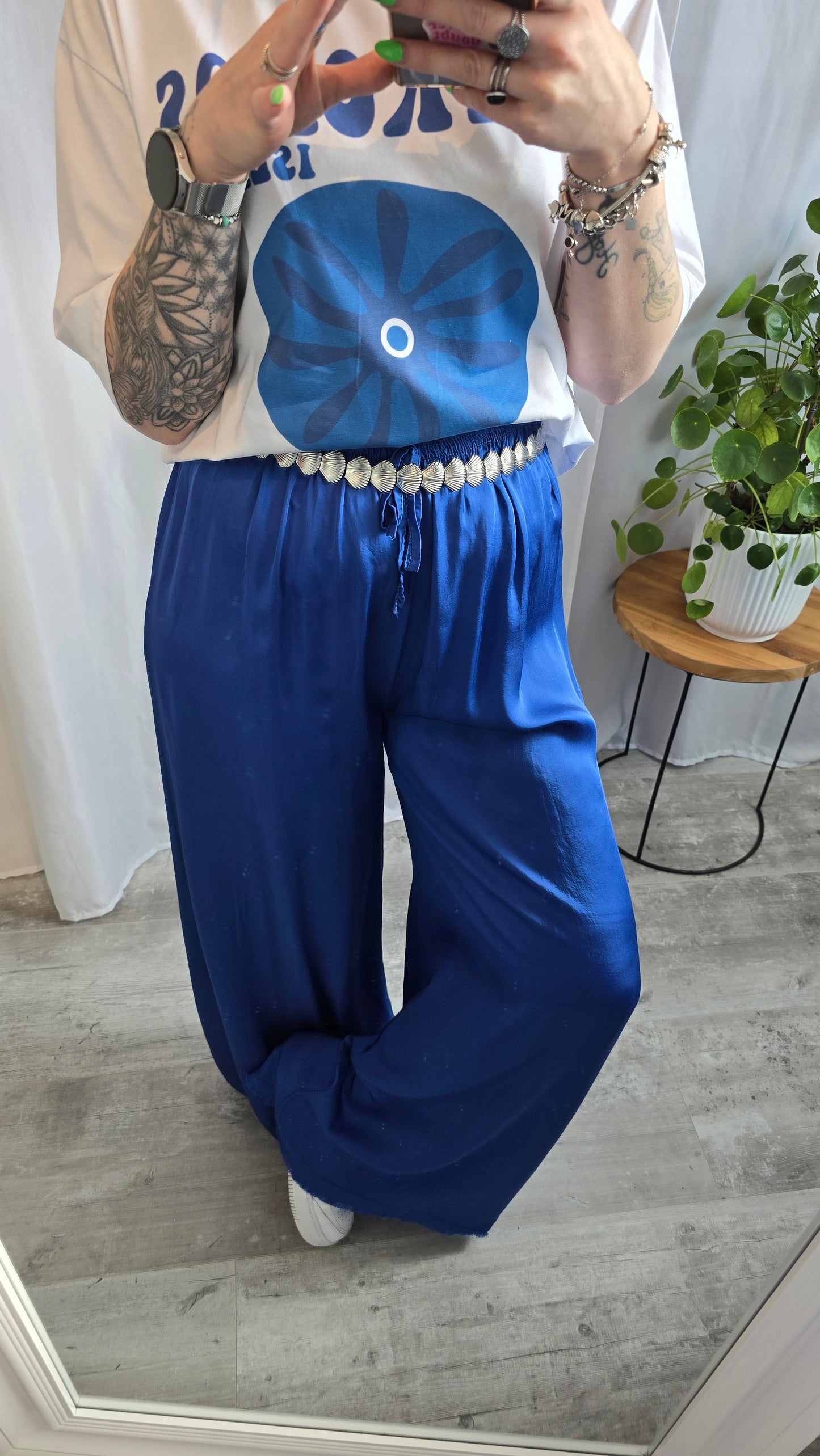 Pantalon Zoé bleu