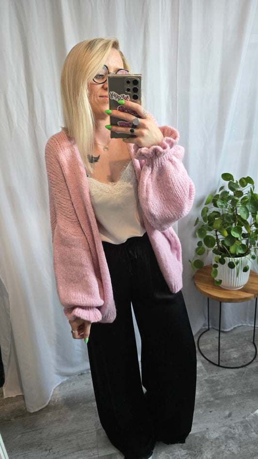 Gilet Eloise rose