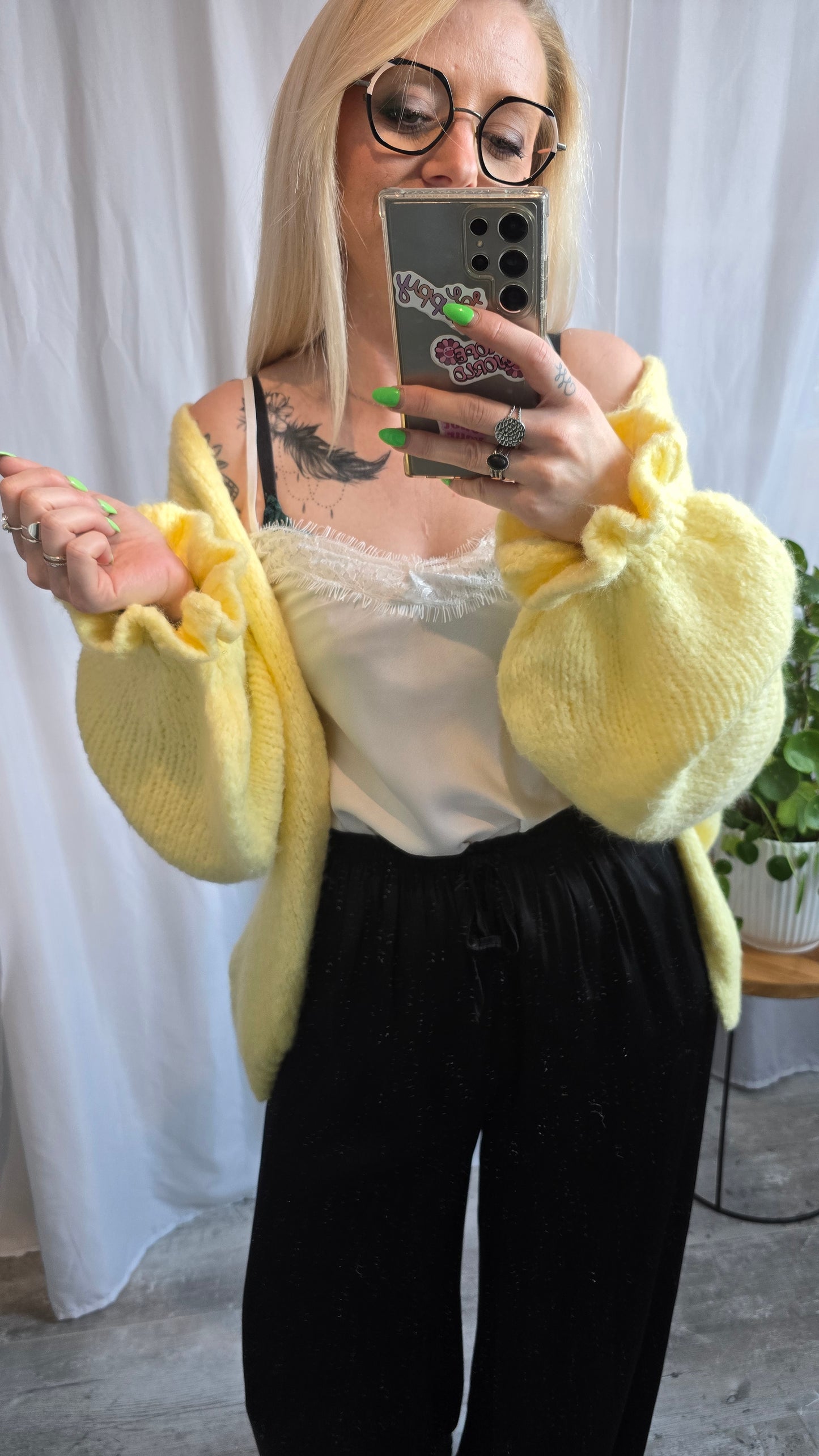 Gilet Eloise jaune