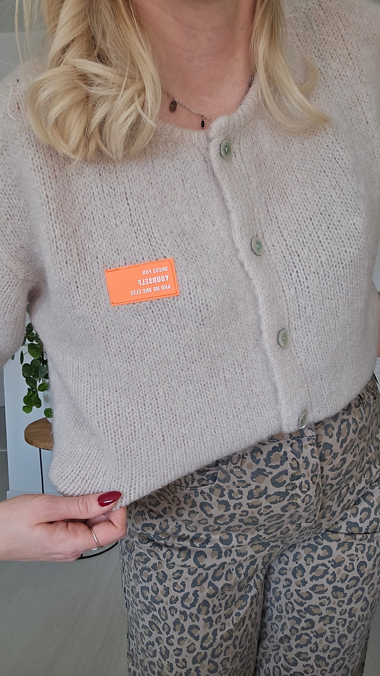 Gilet Gabrielle vert