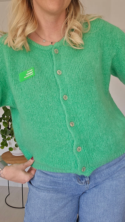 Gilet Gabrielle vert