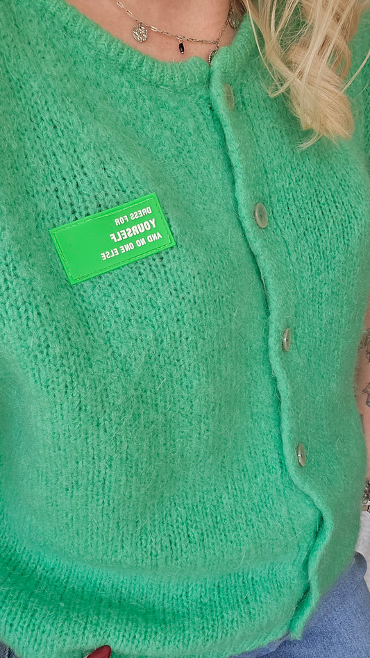 Gilet Gabrielle vert