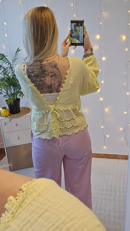 Blouse Léanne Jaune