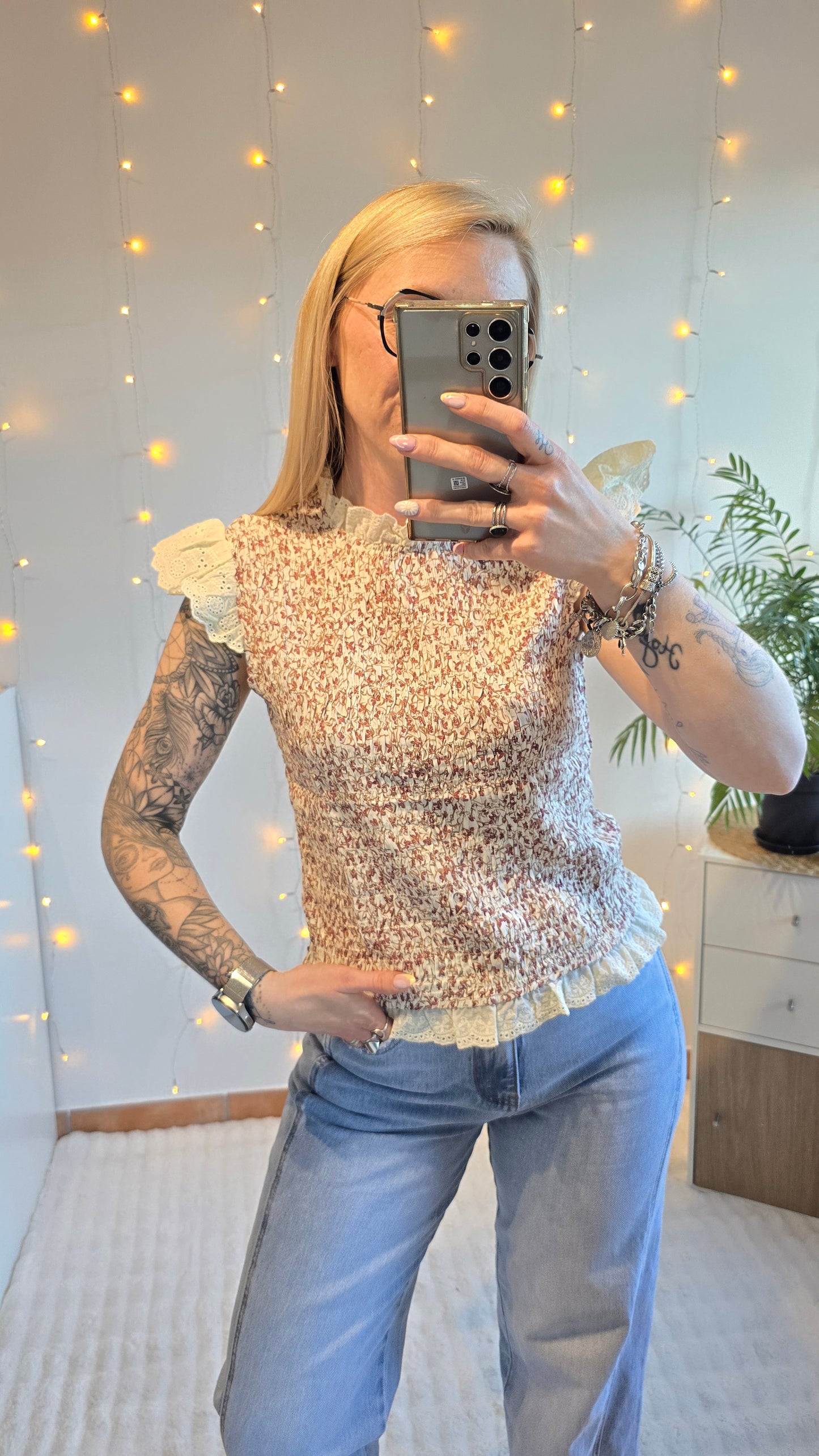 Top smocké Lilou