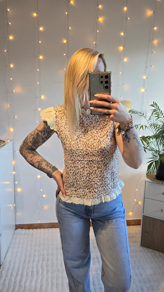 Top smocké Lilou
