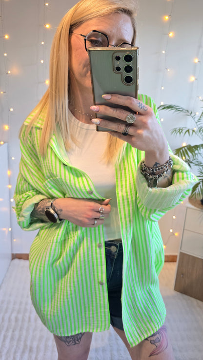 Chemise Tessa verte