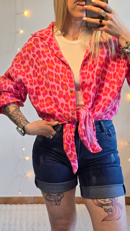 Chemise léopard Julie