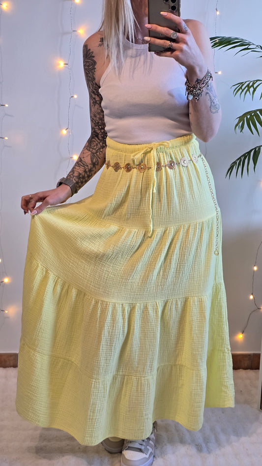 Jupe Marielle Jaune