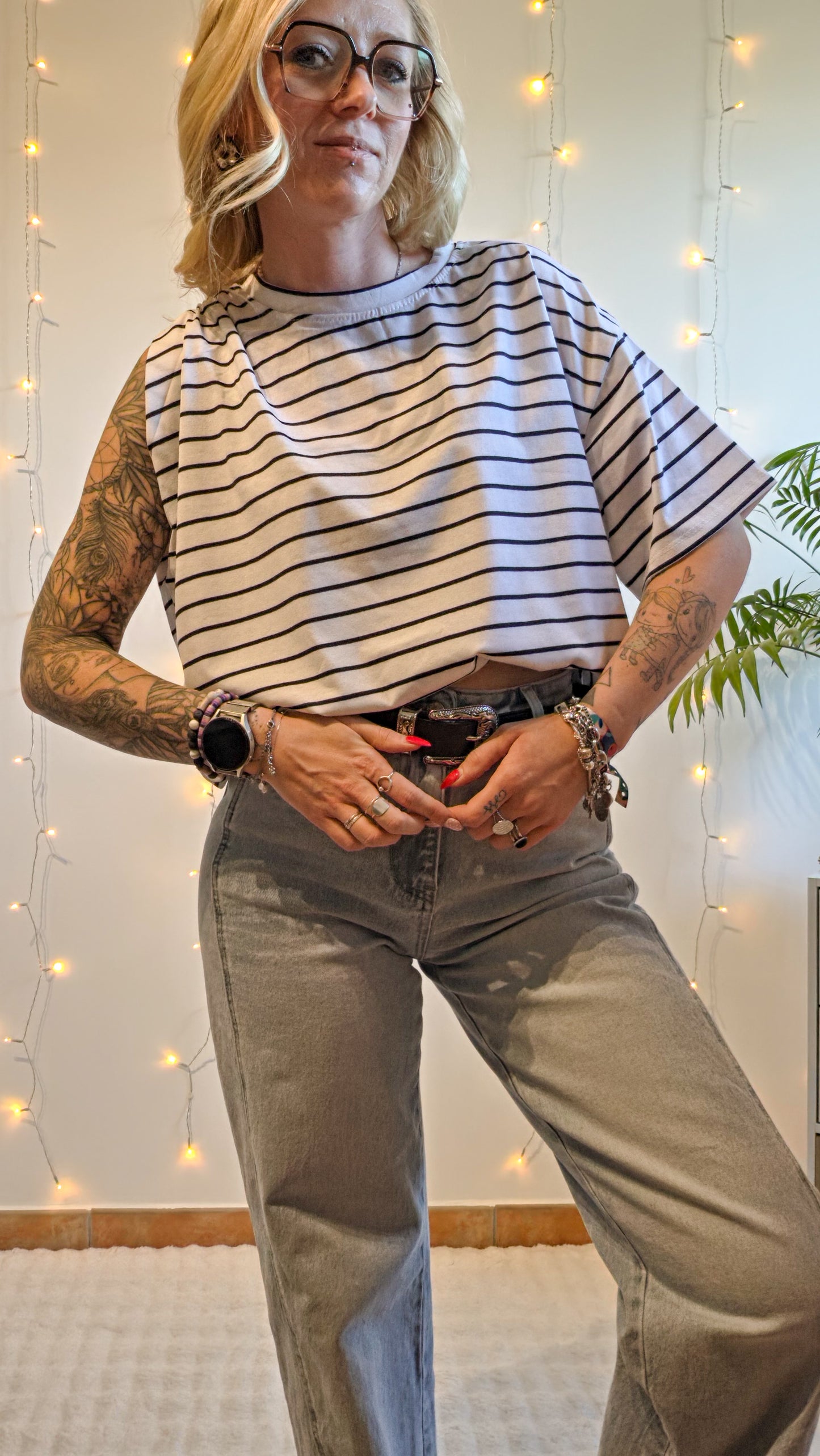 T-shirt Emilie marine