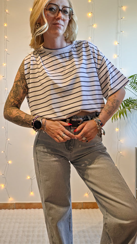 T-shirt Emilie marine