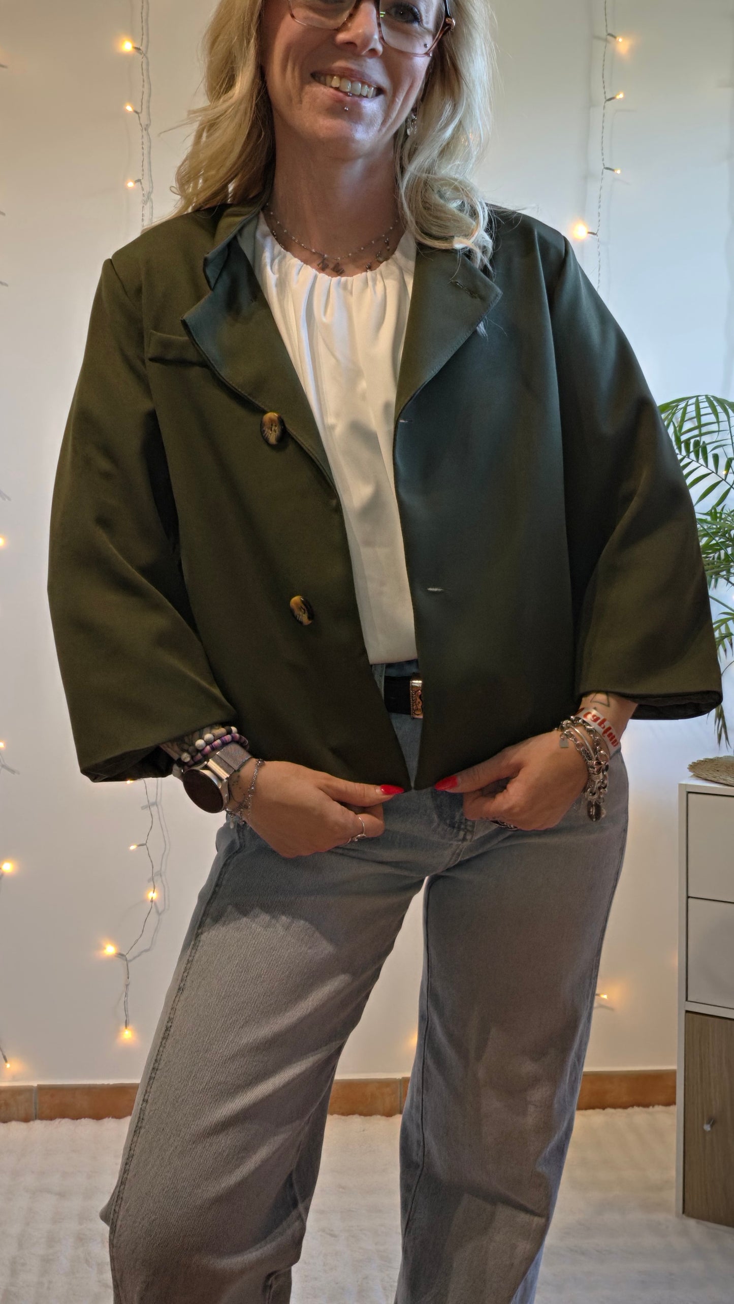 Blazer Suzie kaki