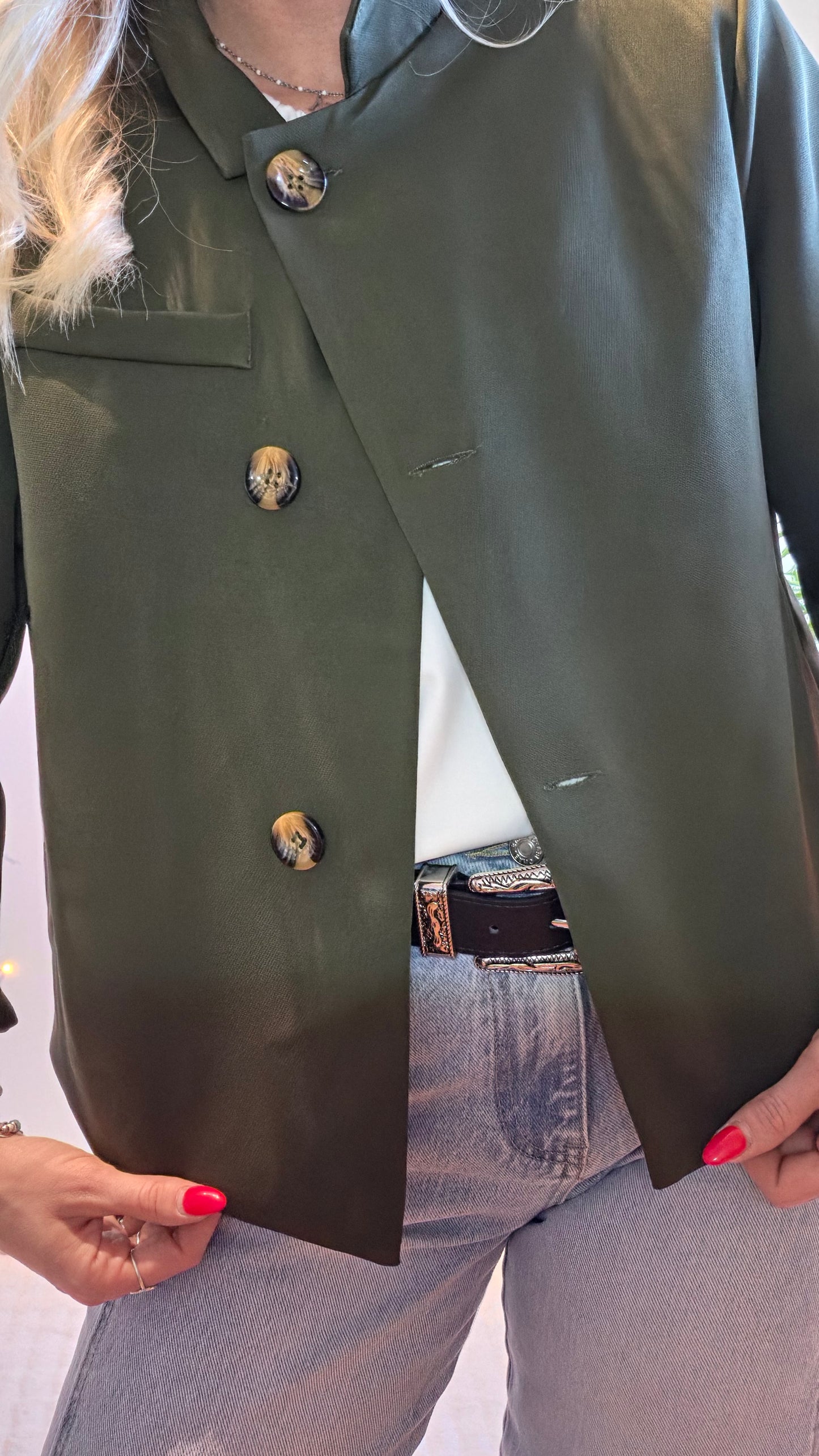 Blazer Suzie kaki